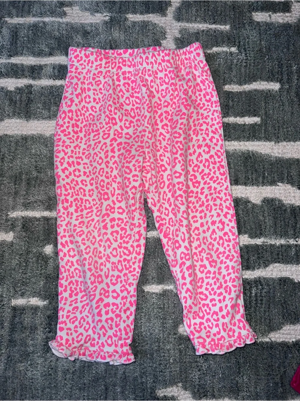 Carter's Pink Leopard Print pants